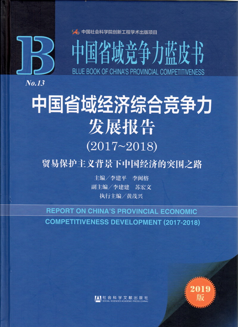 肥胖女人乱伦视频中国省域经济综合竞争力发展报告（2017-2018）